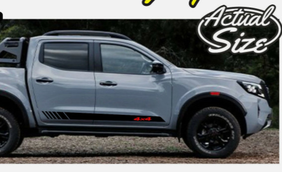 GWM Cannon Door Side Stripe Graphics Both Sides Decals Any Model 4×4