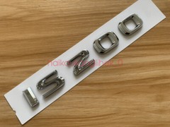 Chrome ABS IS200 Number Trunk Letters Badge Emblems Sticker For 08-20