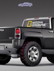 National Geographic Logo Sticker Car Graphic Vinyl Decal Size + Color Optional
