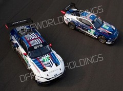 FORD PERFORMANCE sticker decal WEC Le Mans racing Mustang NASCAR WRC