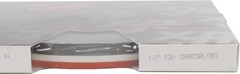 Universal 1/2″ 2-Color Pinstripe 02085236- Charcoal Metallic/Red
