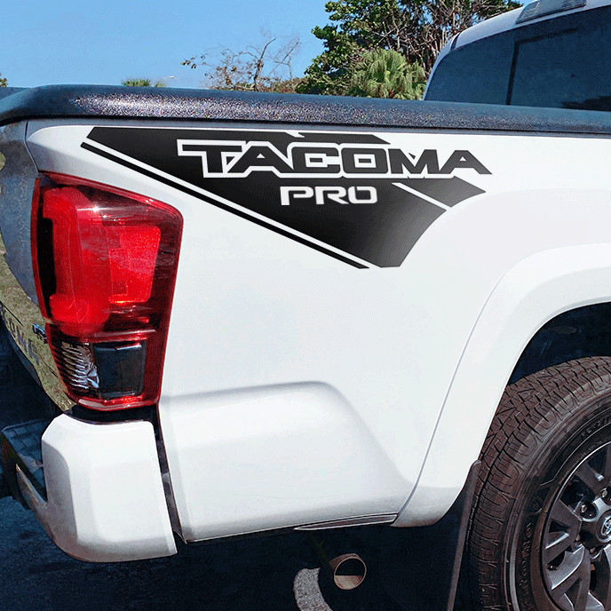 Fits Tacoma PRD Decals Toyota 2013-2021 TRD Truck Bedsides Decal Vinyl pair