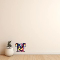 Colorful Animal Stickers Vinyl Self-adhesive for Window Wall Refrigerator Car