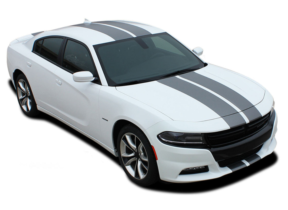 N-Charge Rally 15 Stripe Kit Vinyl Decal Fits Dodge Charger 2015-2023