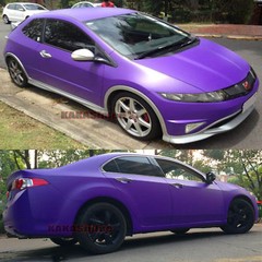 DIY – Flat Metal Matte Finish Vinyl Tape Decal Sticker for Car Phone Wrap – CF