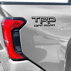 TRD Off Road Toyota Tacoma 2024 2025 vinyl decals stickers bedside 2P