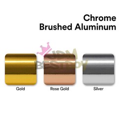 Premium Chrome Brushed Aluminum Steel Car Vinyl Wrap Sticker Decal Air Release