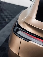 Tesla Model Y 2025 PreCut Paint Protection Film Vinyl Film Wrap Matte Rose Gold
