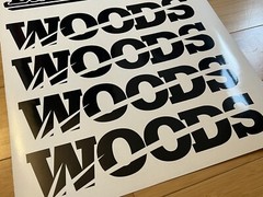 Woods Attachments 20” Decals x2 Farm Equipment Vinyl Decals Stickers Implement