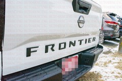 0.32IN raised Matte Black letters fits NISSAN FRONTIER 2022 23 tailgate insert