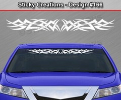 Design #166 TRIBAL THORNS Windshield Decal Window Sticker Vinyl Banner Car Truck