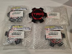 Toyota TRD Centercaps, Set of 4