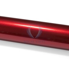 Premium Super Gloss Metallic Cherry Red Vinyl Car Wrap Sticker Decal Sheet Film
