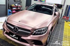 65FT x 5FT Roll Metallic Satin Matte Pearl Chrome Vinyl Wrap Car Film Rose Gold