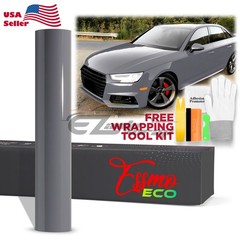 5FTx9FT PPF Nardo Gray Gloss Color Vinyl Paint Protection Film Scratch Car Wrap