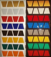 Mailbox Numbers 2.5″ HIGHLY Reflective Vinyl Address Number 2 SETS various color