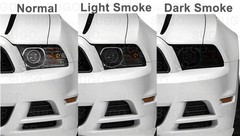 48″x1FT Light Smoke Glass/Plastic Headlight Taillamp Lens Vinyl Protection Film