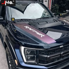 8PCS Purple Carbon Fiber Look Graphic Decals For 22-26 Ford F-150 Raptor Vinyl