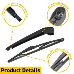 1/2Set Rear Wiper Arm & Blade Fit For Toyota Sienna 2004-2010 Mazda CX7 07-12 CX