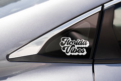 Florida Vibes Decal Sticker Vinyl Graphics – 6.5 x 3.9 inch