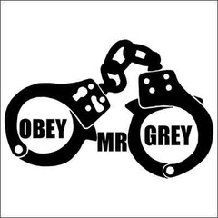 50 Shades of Grey Mr Grey Vinyl Decal / Sticker 2(TWO) Pack
