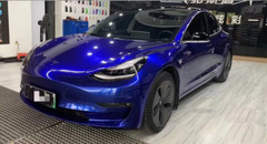 50FT x 5FT Premium Glossy Metallic Pearl Vinyl Car Wrap Film Sticker Blueberry