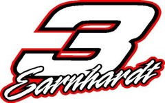 3 Dale Earnhardt Nascar racing decal sticker