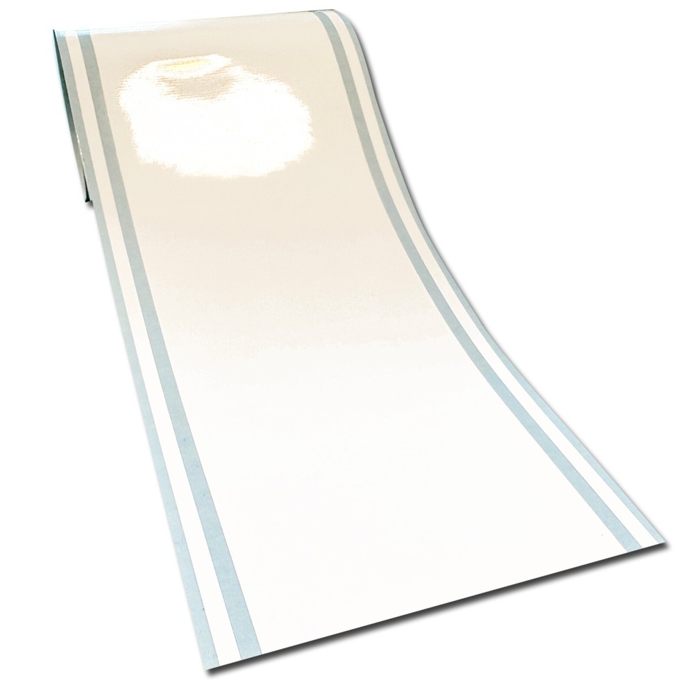 6″ White Glossy Vinyl Racing Stripes Decal Trailer Boat Windows Pinstripes