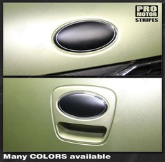 For KIA SOUL Front & Rear Emblem Accent Overlay Decals 2012 2013 2014 2015 2016