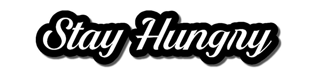 Stay Hungry JDM Funny Hustler Racing Drifting Dope Decal Sticker 6″