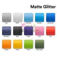 Matte Glitter Purple Frosted Sparkle Sticker Decal Sheet Car Vinyl Wrap Film