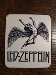 LED ZEPPELIN SWAN SONG VINYL STICKER