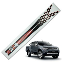 Sticker RALLI ART Size 27 x 161 cm Trim Mitsubishi Triton L200 2005 2006 – 2013