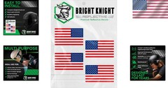 Reflective Vinyl Safety Stickers Car Truck Motorcycle Helmet