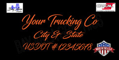 COMMERCIAL DOOR CUSTOM TEXT VINYL DECALS SETX2 ORACAL 651 USA MADE