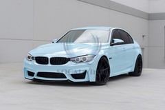 ESSMO PET Super Gloss FrozzenBlue Car Vehicle Vinyl Wrap Decal Glossy Like Paint