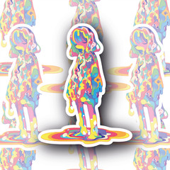Laminated decal/sticker–UV & Water resistant for in/outdoor use
