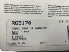 Prostripe R65170 Rebel Gear 7/8″ X 36′ Black Pinstripe Tape