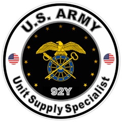 US Army Unit Supply Specialist Bumper Sticker Military Soldier Decal 5″