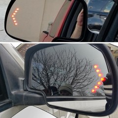1/2Pair Left & Right Heated Glass Mirrors w/ Turn Signal for Chevy GMC Cadillac