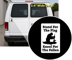 Stand for the flag kneel for the fallen 1 pair Stickers p110