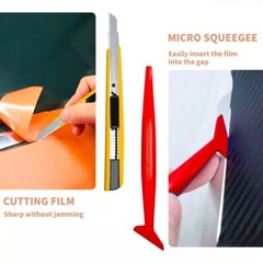 Car Squeegee for Windshields Glass Vinyls, Bulldozer Squeegee Window Tint Kit