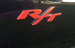 R/T Badge Overlay Decal for 2011-2024 Dodge Durango R/T