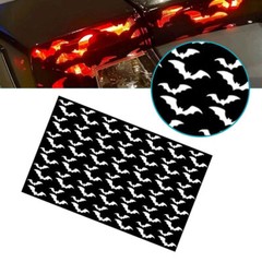 Car Taillight Cover Bat Sticker DIY Waterproof Rear Tail Light Decal 30*48cm