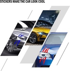 2PCS Claw Mark Decals for Cars,Headlight Car Sticker,Stripes Scratch Decal Vi…
