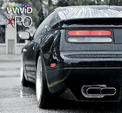 Automotive Vinyl Wrap – High Gloss Black, 1ft x 5ft, Long-Lasting Finish