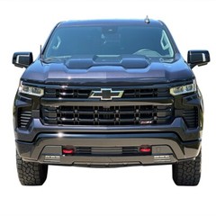 Crux Moto Headlight Tint Lower Overlay Dark Smoke 20% for Silverado 1500 22+