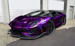 Holographic Glitter Purple Rainbow Chrome Car Vinyl Wrap Sticker Decal Sheet