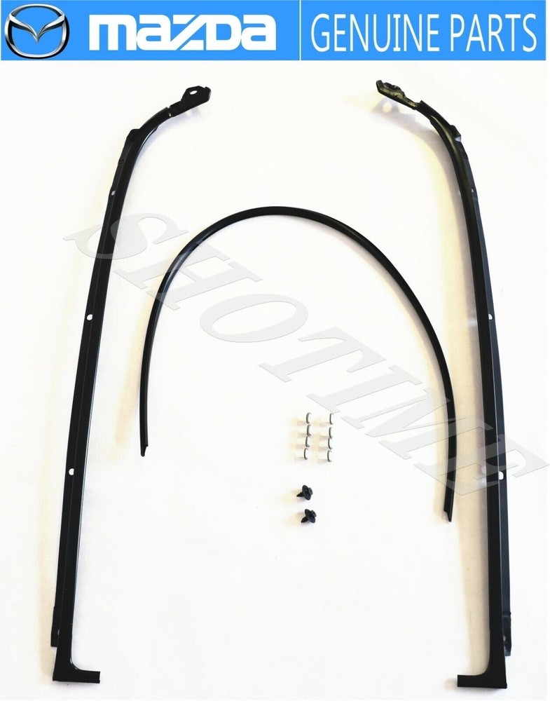 MAZDA GENUINE 86-92 RX-7 FC3S Front Windshield Glass Molding Clip Set