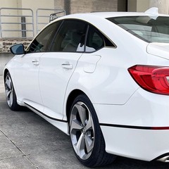 Chrome Delete Blackout Overlay for 2018-22 Honda Accord Sedan Window Trim A